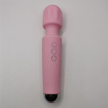 （女用器具）悦欣潮斜纹震动棒 粉色